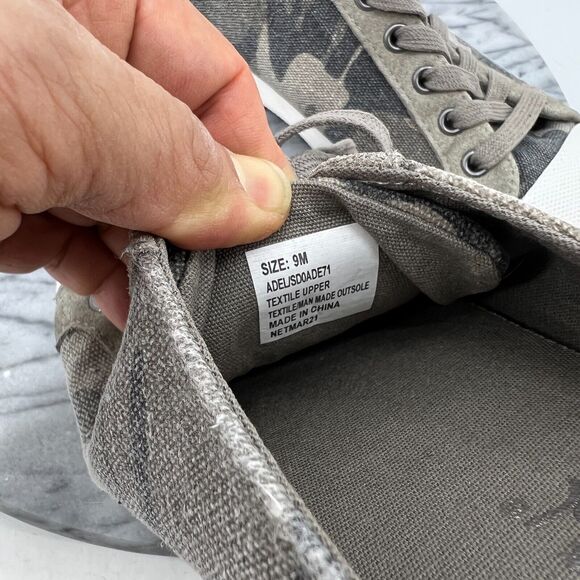 Splendid Adel Camo Slip On Sneakers Womens 9 Army Green Closed Toe Slides Shoes - Picture 9 of 11